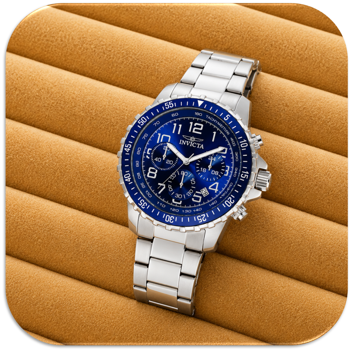Invicta Specialty Vector Field Men's Watch 45mm. Quarzt. Steel. (LFA2614019)
