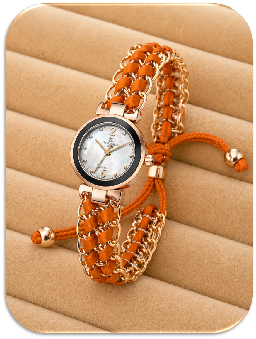 Montres Prestige Women's Watch, 25mm, Orange. (LFA3635004)