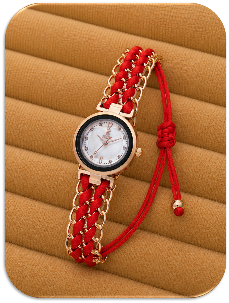 Montres Prestige Women's Watch, 25mm, Red. (LFA3635003)
