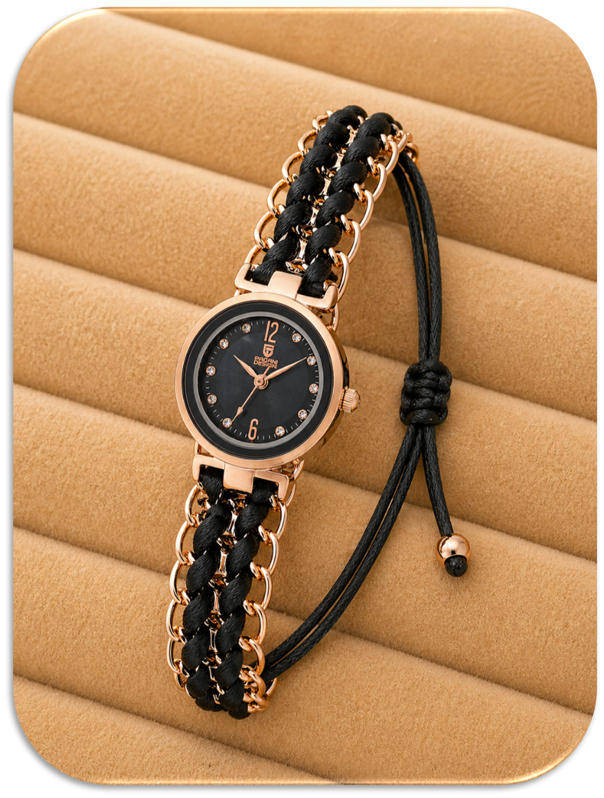 Montres Prestige Women's Watch, 25mm, Black. (LFA3635006)