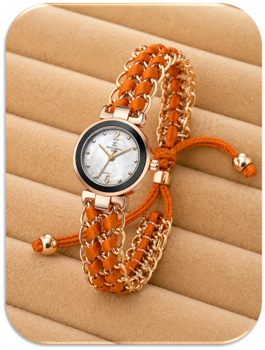 Montres Prestige Women's Watch, 25mm, Orange. (LFA3635004)