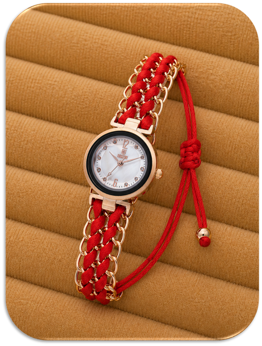Montres Prestige Women's Watch, 25mm, Red. (LFA3635003)