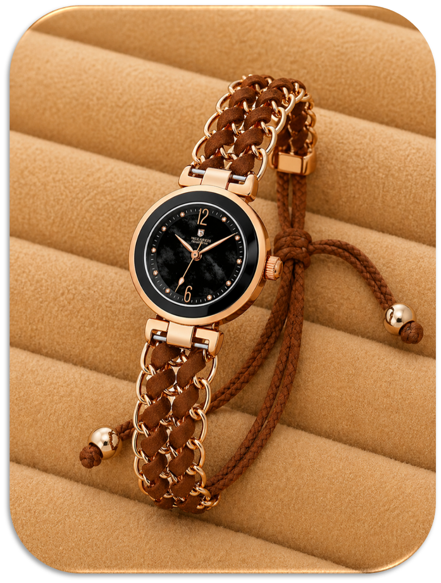 Montres Prestige Women's Watch, 25mm, Brown. (LFA3635007)