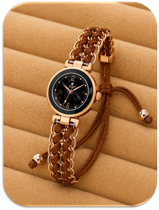 Montres Prestige Women's Watch, 25mm, Brown. (LFA3635007)