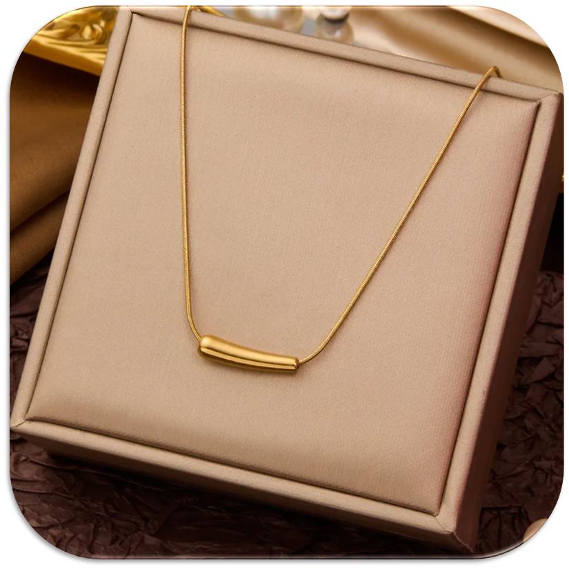 Women's Necklace featuring Smiling Eggplant Pendant type (LFA1111003)